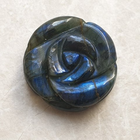 Labradoryt róża fi 32 mm nr 29
