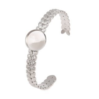 Bransoletka bangle z bazą kaboszonu 16 mm