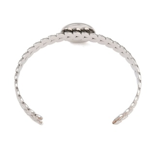 Bransoletka bangle z bazą kaboszonu 18 mm