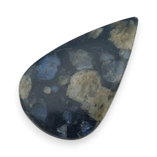 Glaukofan kaboszon 35x21 mm nr 40