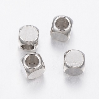 Przekładka kostka zaokrąglona stal szlachetna 3x3 mm 4 szt