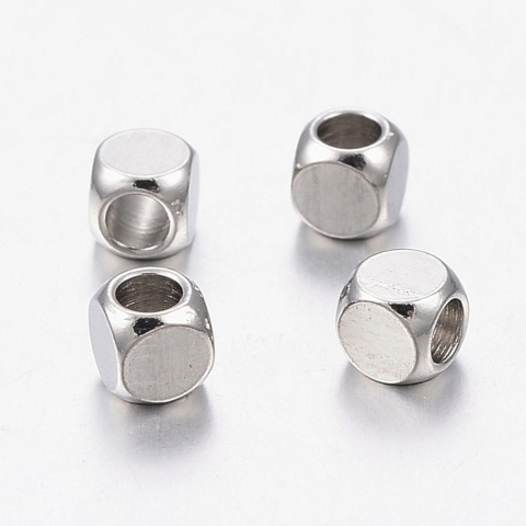 Przekładka kostka zaokrąglona stal szlachetna 3x3 mm 4 szt