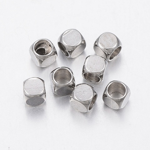 Przekładka kostka zaokrąglona stal szlachetna 2x2 mm 4 szt