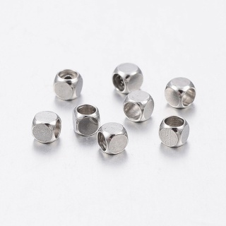 Przekładka kostka zaokrąglona stal szlachetna 2x2 mm 4 szt