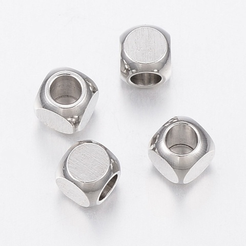 Przekładka kostka zaokrąglona stal szlachetna 4x4 mm 1 szt