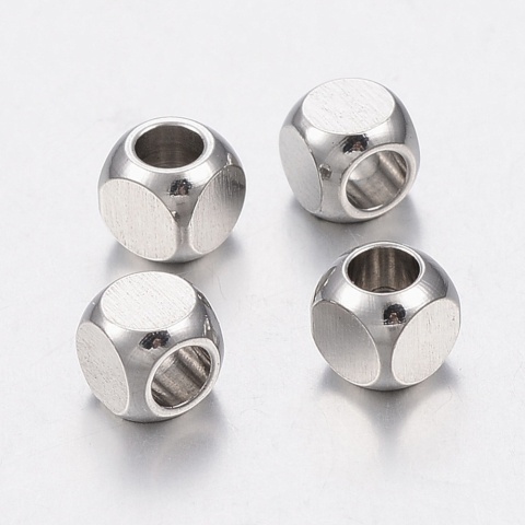 Przekładka kostka zaokrąglona stal szlachetna 4x4 mm 1 szt