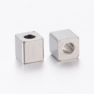 Przekładka kostka stal szlachetna 4x4 mm 1 szt