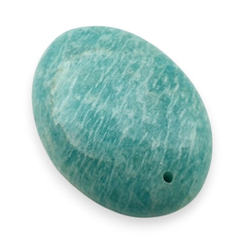 Amazonit kaboszon z dziurką 29x22 mm nr 2