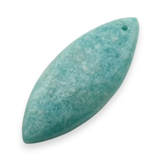 Amazonit kaboszon z dziurką 35x14 mm nr 29