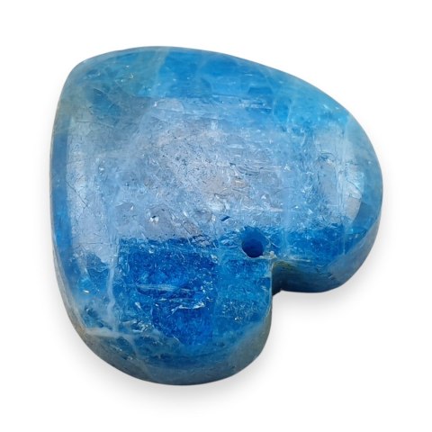 Apatyt serce z dziurką 23x22 mm nr 10