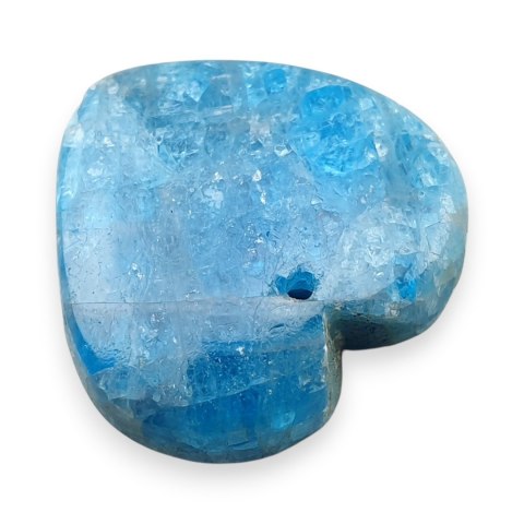 Apatyt serce z dziurką 23x22 mm nr 13