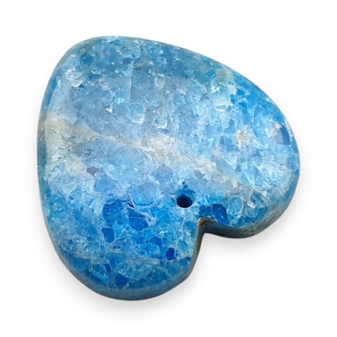 Apatyt serce z dziurką 23x23 mm nr 14