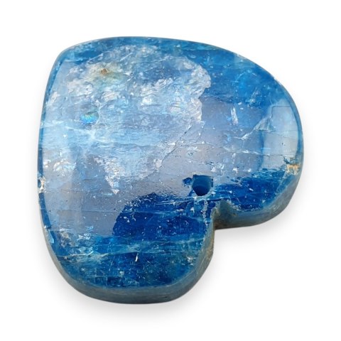 Apatyt serce z dziurką 24x23 mm nr 1