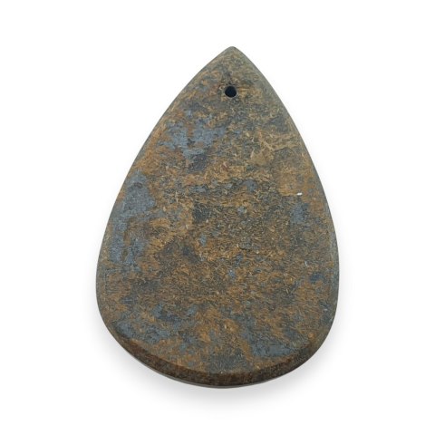 Bronzyt kaboszon z dziurką 30x20 mm nr 24