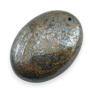 Bronzyt kaboszon z dziurką 30x22 mm nr 5