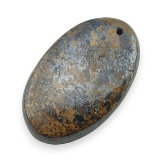 Bronzyt kaboszon z dziurką 31x19 mm nr 16