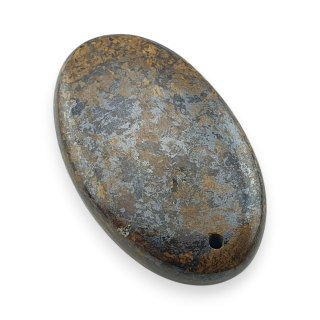 Bronzyt kaboszon z dziurką 31x19 mm nr 16