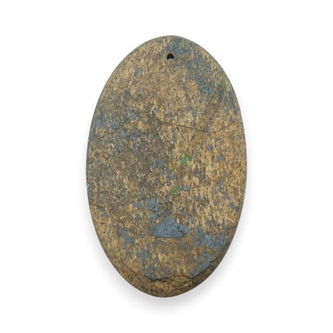 Bronzyt kaboszon z dziurką 39x23 mm nr 11