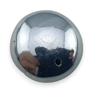 Szungit szlachetny kaboszon z dziurką fi 18 mm nr 31