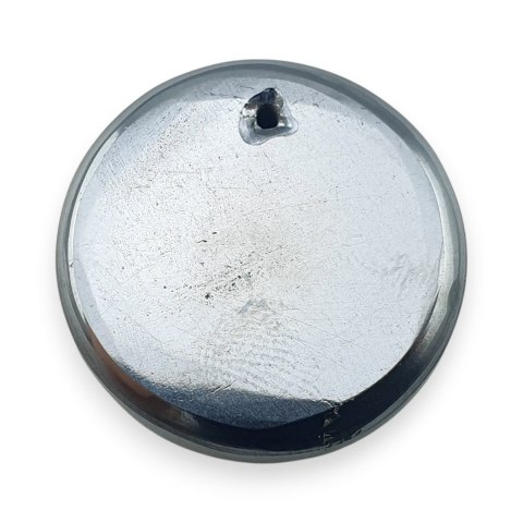 Szungit szlachetny kaboszon z dziurką fi 21 mm nr 18