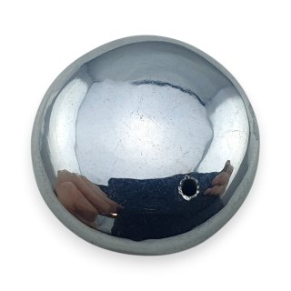 Szungit szlachetny kaboszon z dziurką fi 21 mm nr 9