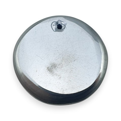 Szungit szlachetny kaboszon z dziurką fi 22 mm nr 29