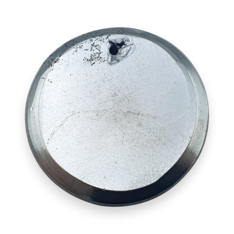 Szungit szlachetny kaboszon z dziurką fi 23 mm nr 21