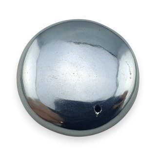 Szungit szlachetny kaboszon z dziurką fi 28 mm nr 7