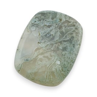 Agat mszysty antique kaboszon z dziurką 36x28 mm nr 4