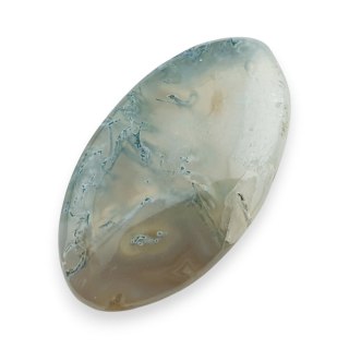 Agat mszysty antique kaboszon z dziurką 38x21 mm nr 14