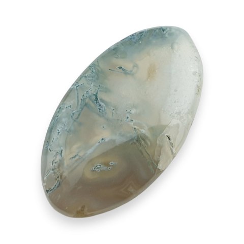 Agat mszysty antique kaboszon z dziurką 38x21 mm nr 14