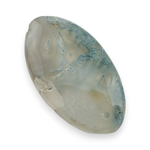 Agat mszysty antique kaboszon z dziurką 38x21 mm nr 14
