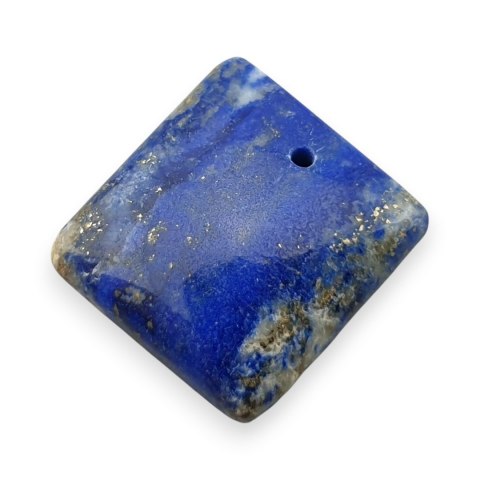 Lapis lazuli kaboszon z dziurką 17x16 mm nr 91