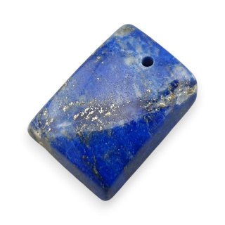 Lapis lazuli kaboszon z dziurką 18x13 mm nr 83