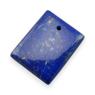 Lapis lazuli kaboszon z dziurką 18x14 mm nr 90