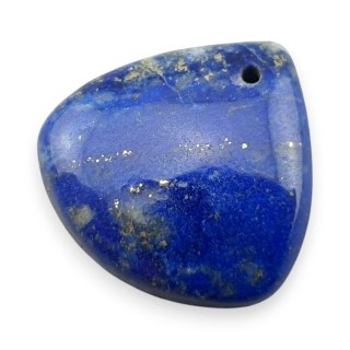 Lapis lazuli kaboszon z dziurką 19x19 mm nr 88