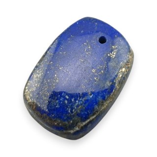 Lapis lazuli kaboszon z dziurką 22x15 mm nr 86