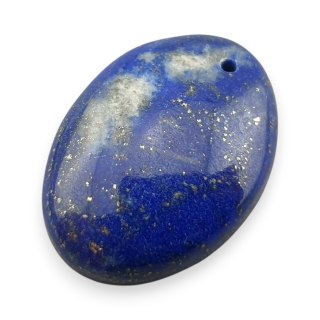 Lapis lazuli kaboszon z dziurką 23x16 mm nr 84