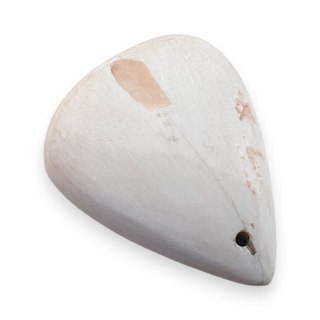 Skolecyt różowy kaboszon z dziurką 25x20 mm nr 33