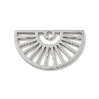 Zawieszka wachlarz stal szlachetna 10,5x18 mm 1 szt