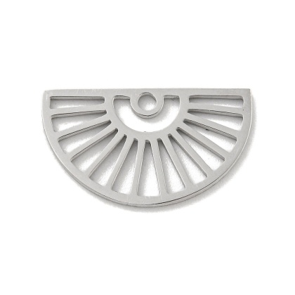 Zawieszka wachlarz stal szlachetna 10,5x18 mm 1 szt