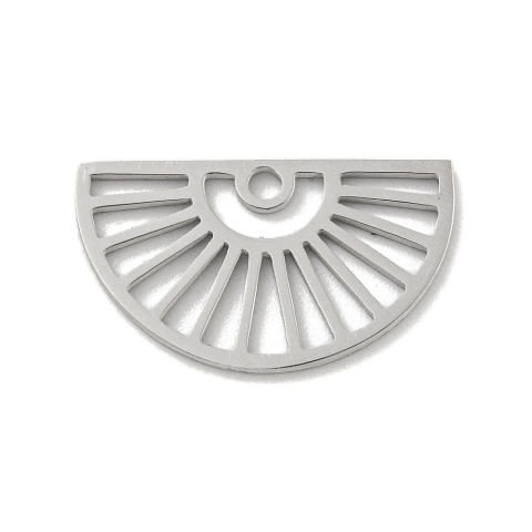 Zawieszka wachlarz stal szlachetna 10,5x18 mm 1 szt