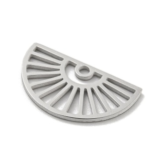 Zawieszka wachlarz stal szlachetna 10,5x18 mm 1 szt