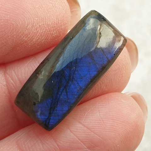 Labradoryt kaboszon 23x10 mm nr C76