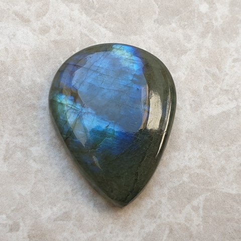 Labradoryt kaboszon 27x21 mm nr C163