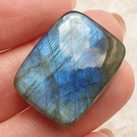 Labradoryt kaboszon 27x21 mm nr C183