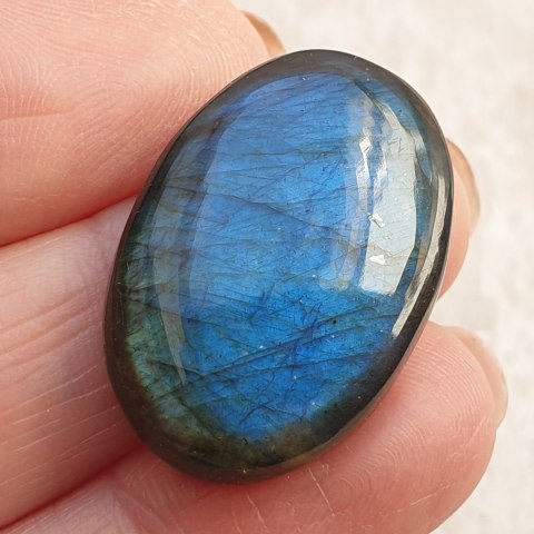 Labradoryt kaboszon 29x20 mm nr C50