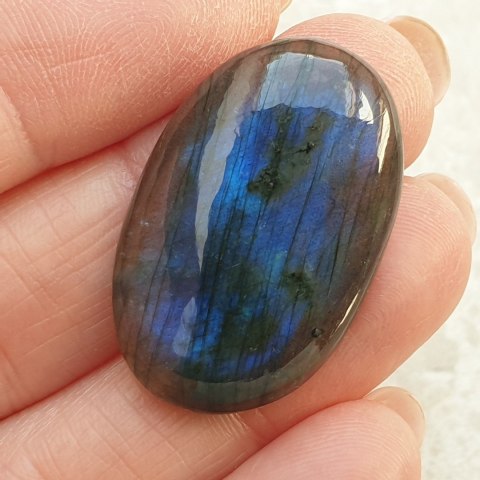 Labradoryt kaboszon 31x20 mm nr C170