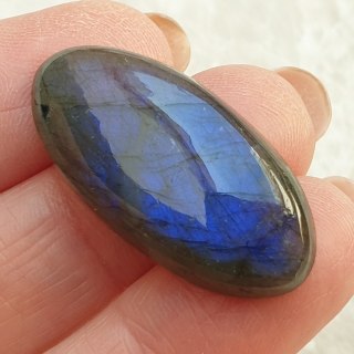 Labradoryt kaboszon 34x16 mm nr C134