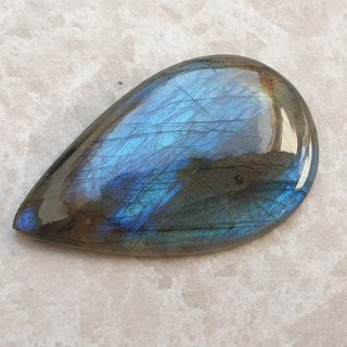 Labradoryt kaboszon 39x24 mm nr C168